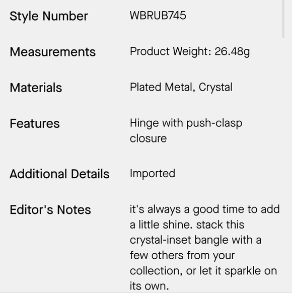 Kate Spade Silver Hinged Bangle - Picture 2 of 11